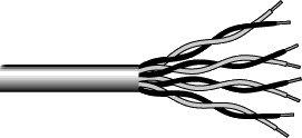 Twisted-pair cable